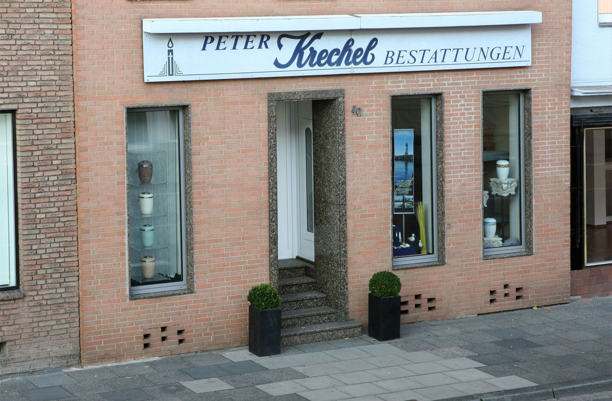 Geschäftsräume Peter Krechel Bestattungen, Troisdorf