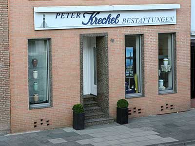 Geschäftsräume Peter Krechel Bestattungen, Troisdorf